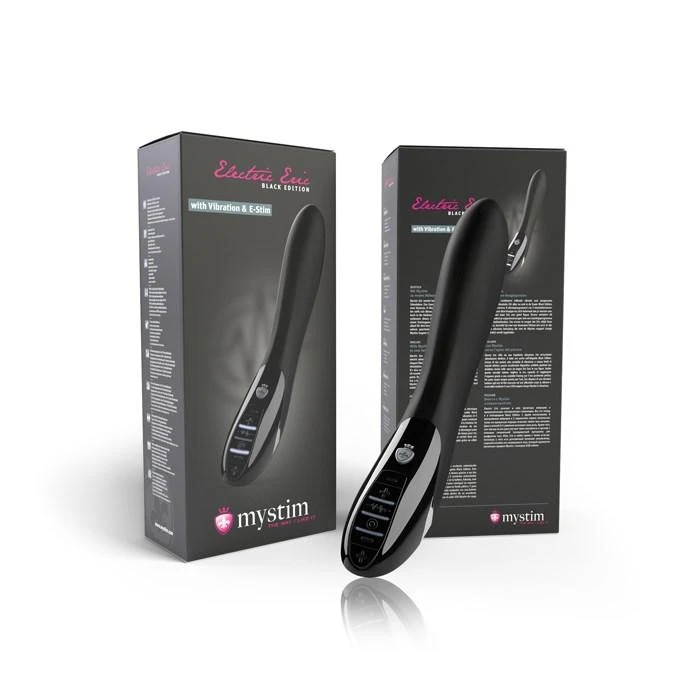 Mystim - Electric Eric eStim Vibrator Juodas