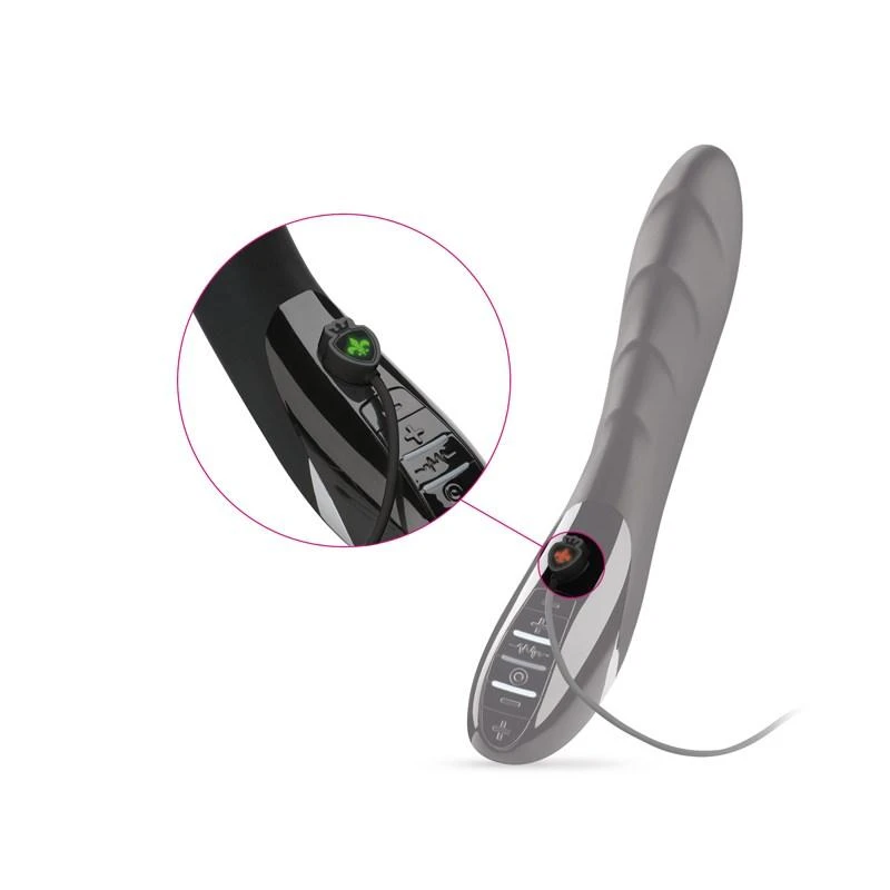 Mystim - Sizzling Simon eStim Vibrator Juodas