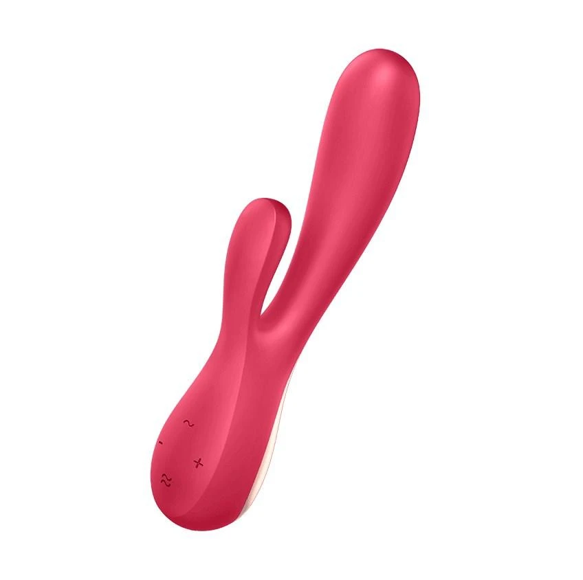 Satisfyer Mono Flex Raudon klitorio ir G taško stimuliatorius