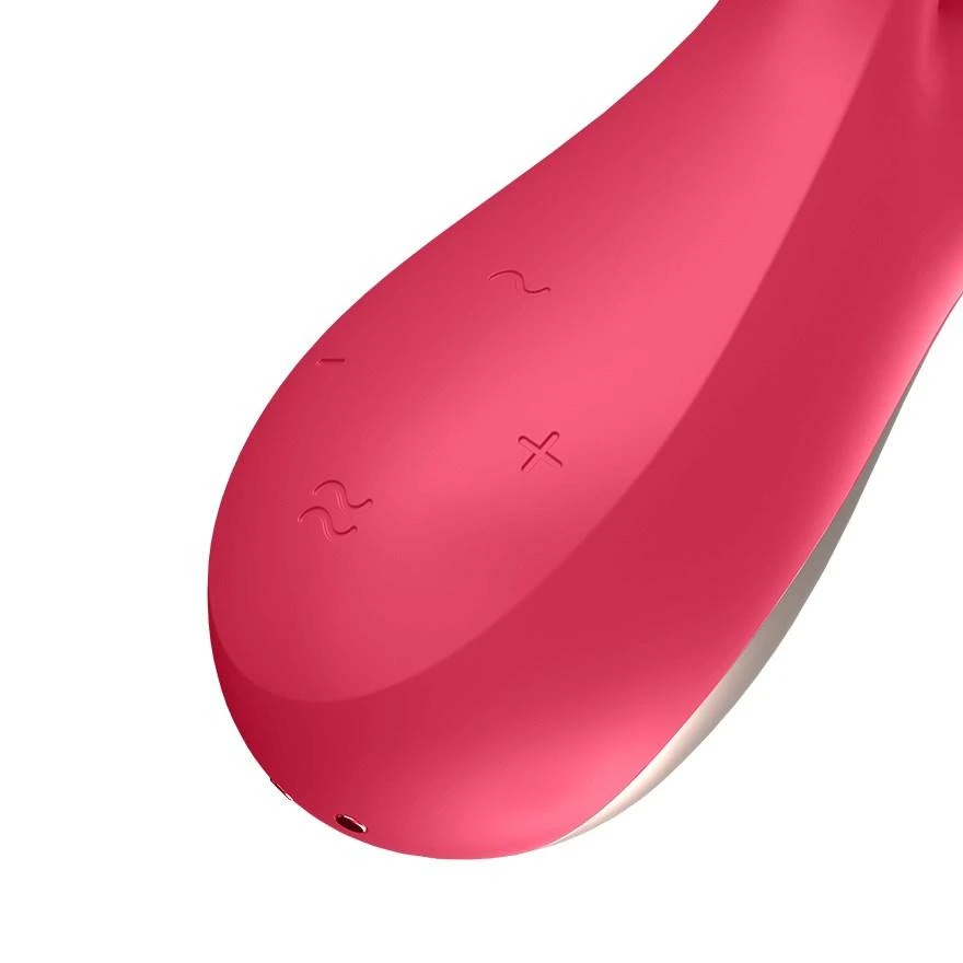 Satisfyer Mono Flex Raudon klitorio ir G taško stimuliatorius