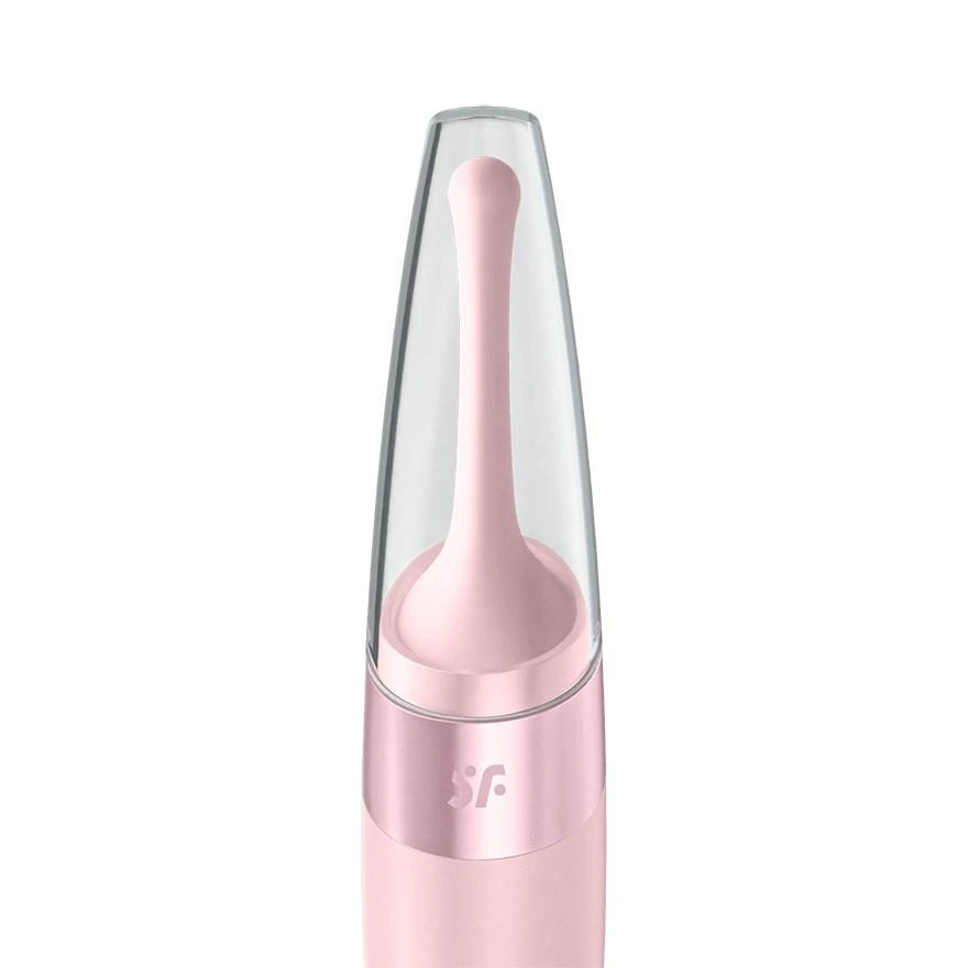 „Satisfyer Twirling Delight“ mini vibratorius, skirtas abiem rankoms
