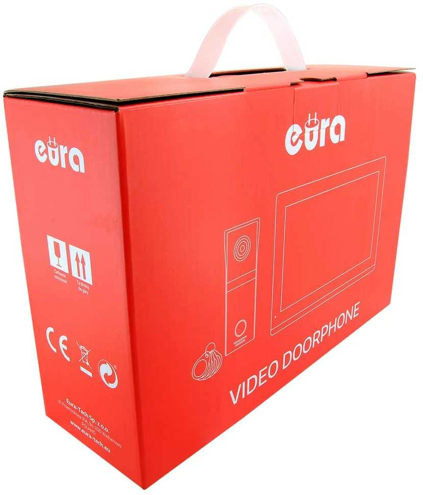 EURA VDP-99C5 juodas vaizdo domofonas