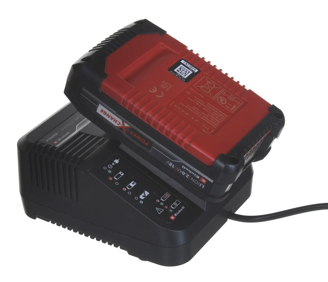 Einhell smūginis suktuvas gręžtuvas TE-CD 18/40 Li-i + 64 priedai (2×2,0Ah) 4513992