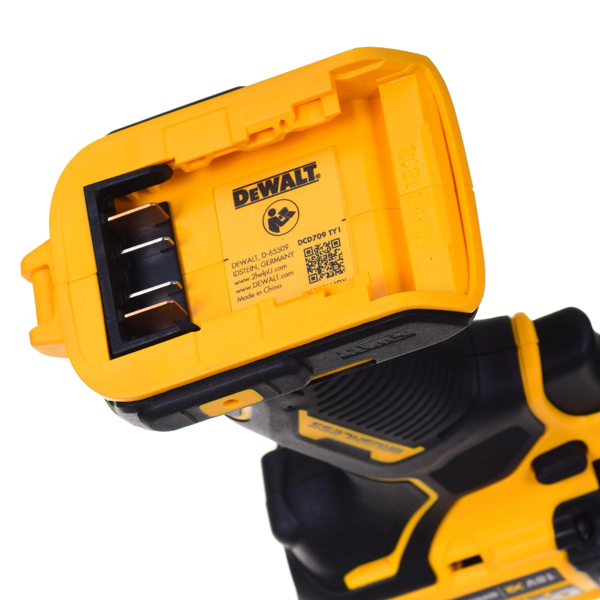 Smūginis gręžtuvas/suktuvas Dewalt 18V 65Nm 2x4.0Ah DCD709M2T