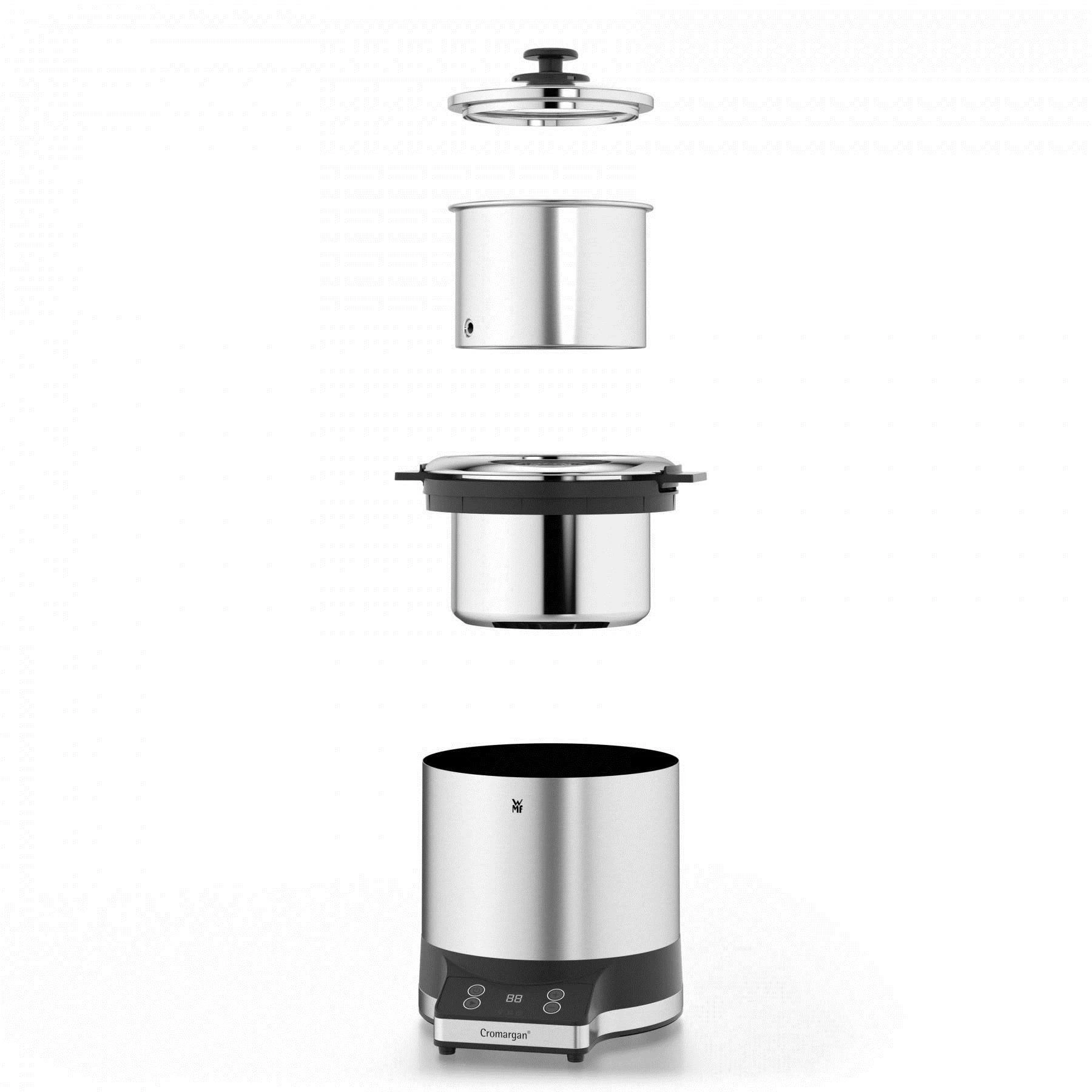 WMF 04.1526.0011 ryžių virimo aparatas Nerūdijančiojo plieno 1 L 220 W