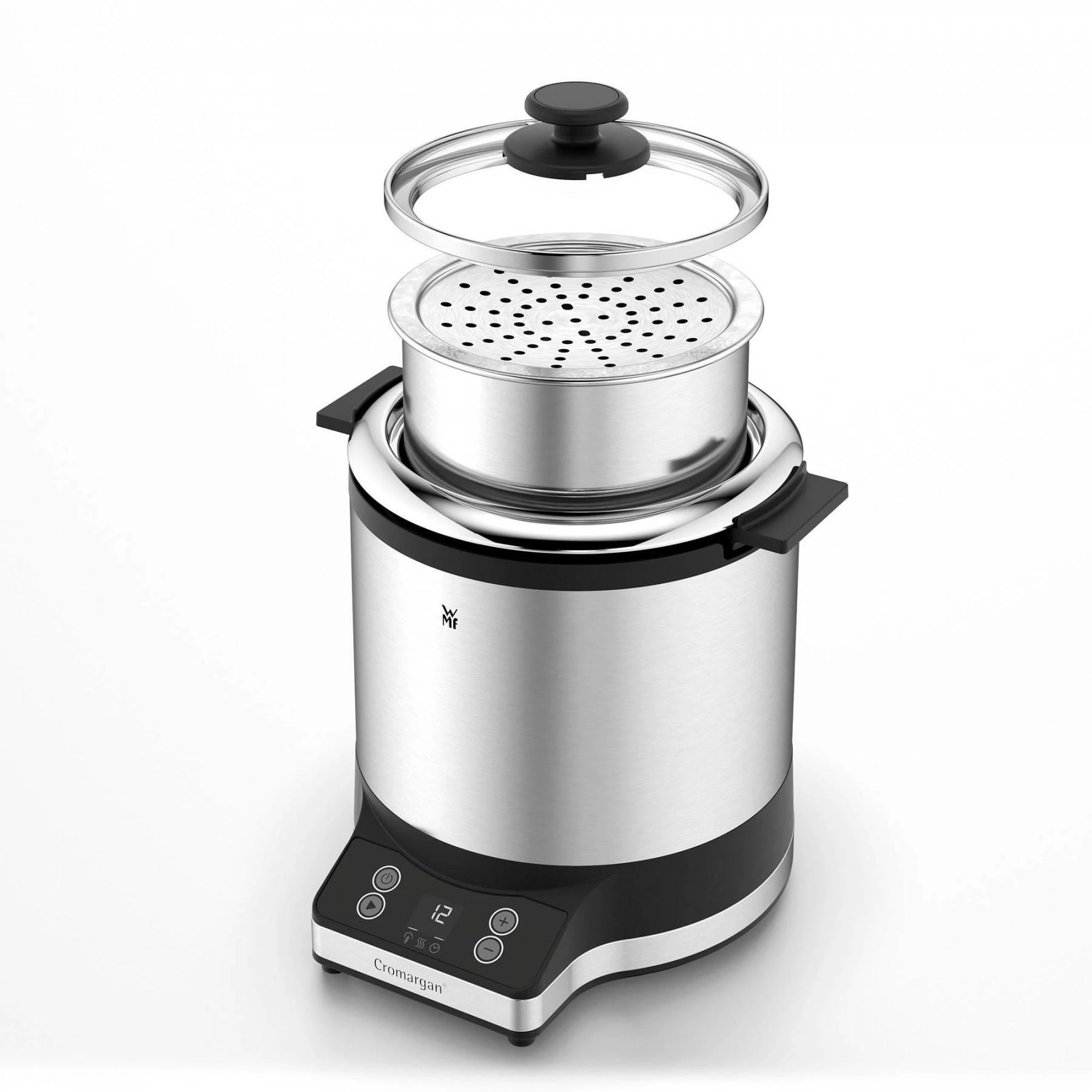 WMF 04.1526.0011 ryžių virimo aparatas Nerūdijančiojo plieno 1 L 220 W