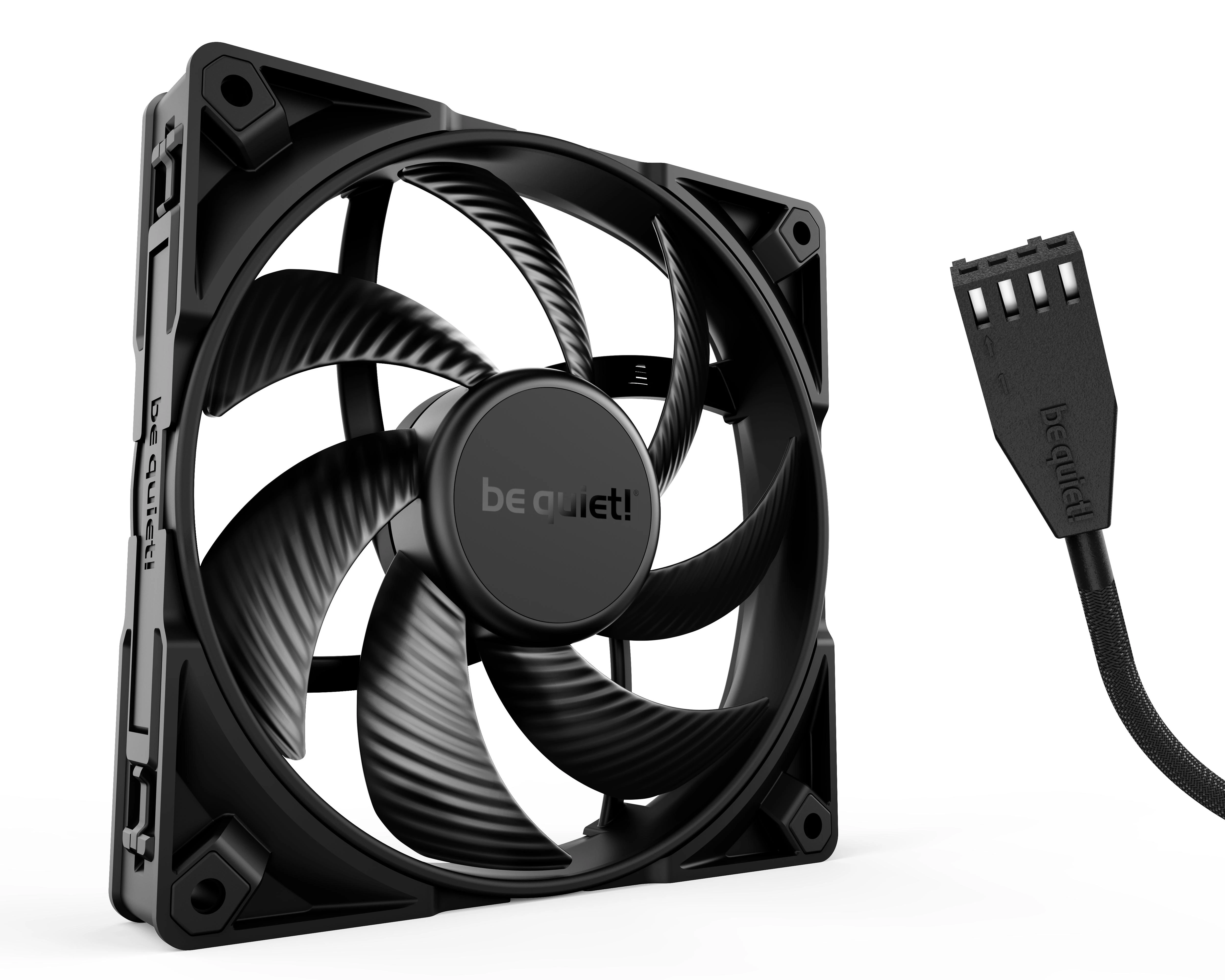 Be Quiet! Korpuso ventiliatorius SILENT WINGS PRO 4, 140mm PWM