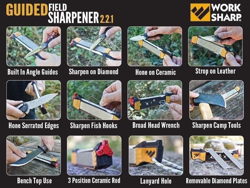 WORK SHARP GUIDED FIELD Sharpener
