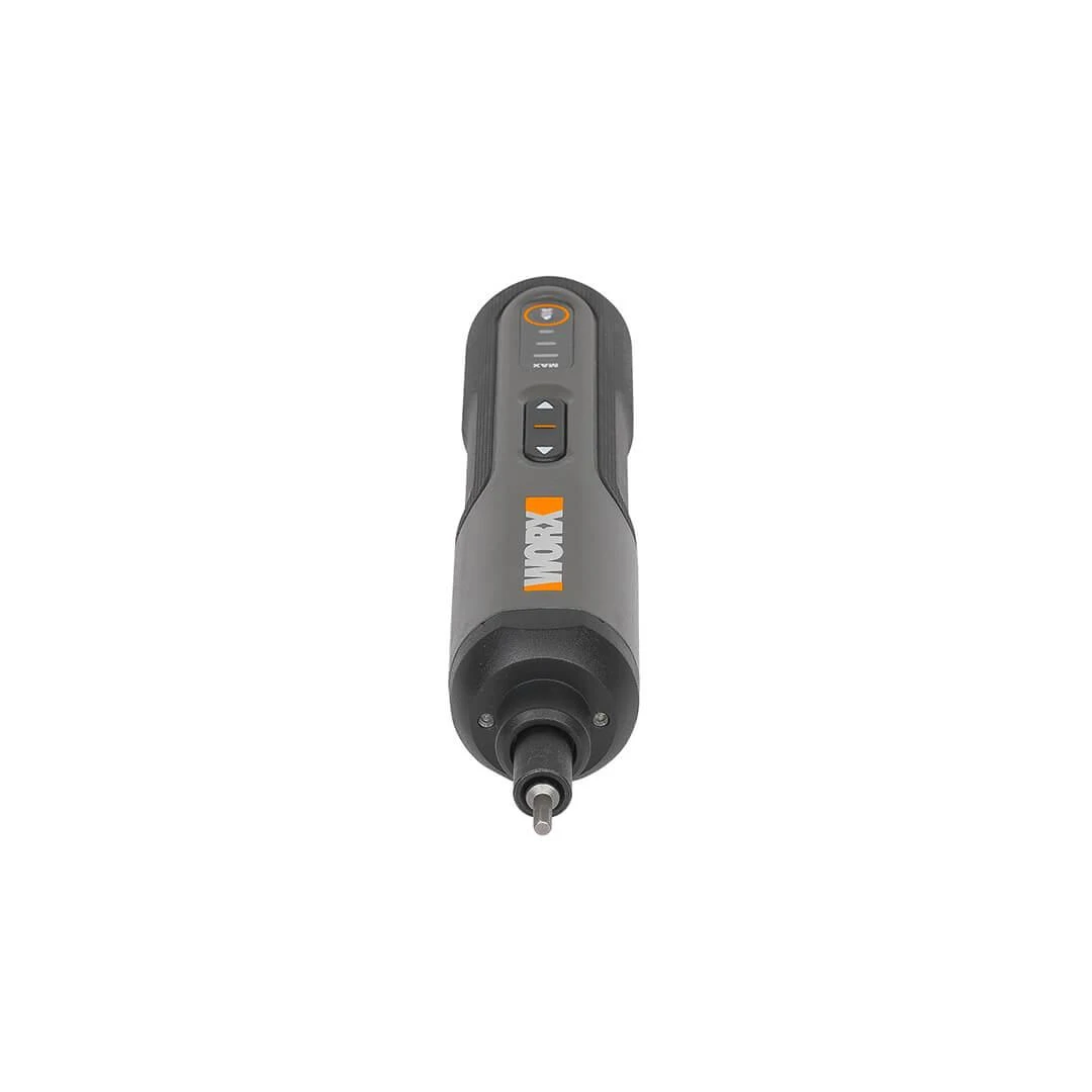 Worx WX240 akumuliatorinis suktuvas viršutiniu kampu