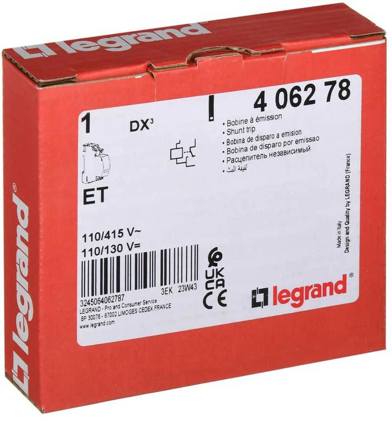 SROVĖS NUOTEKIO RĖLĖ LE-406278 ĮRENGINIAMS LEGRAND SERIJOS TX3, DX3, FR300, FRX300, FRX400 LEGRAND
