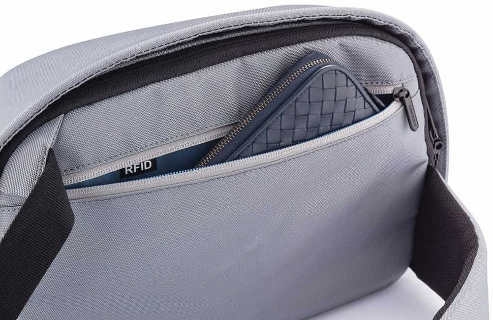 Kuprinė su RFID kišenėmis ir slaptu užtrauktuku XD DESIGN