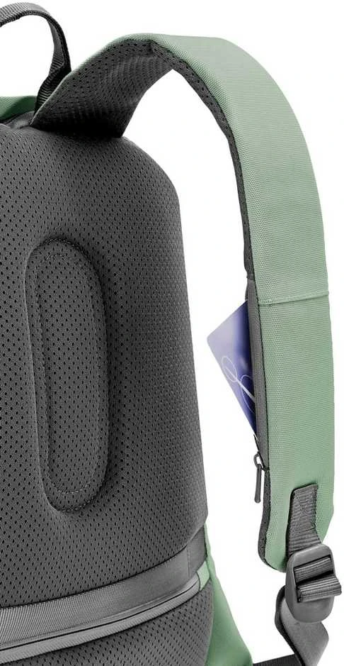 XD DESIGN Kuprinė Bobby Soft, nuo vagysčių sauganti kuprinė, Šviesiai žalios spalvos