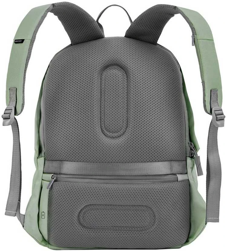 XD DESIGN Kuprinė Bobby Soft, nuo vagysčių sauganti kuprinė, Šviesiai žalios spalvos