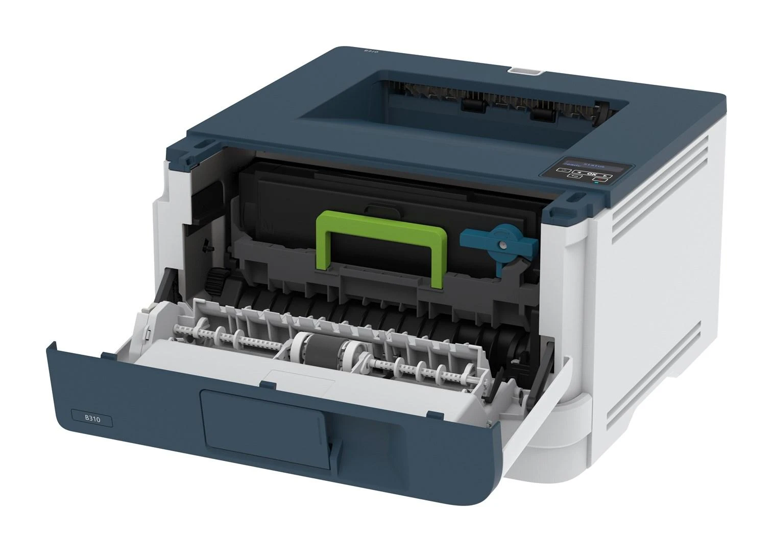 Xerox B310DNI A4 nespalvotas spausdintuvas, 40 psl./min., dvipusis spausdinimas, tinklo ryšys, belaidis internetas, USB, 250 lapų popieriaus dėklas