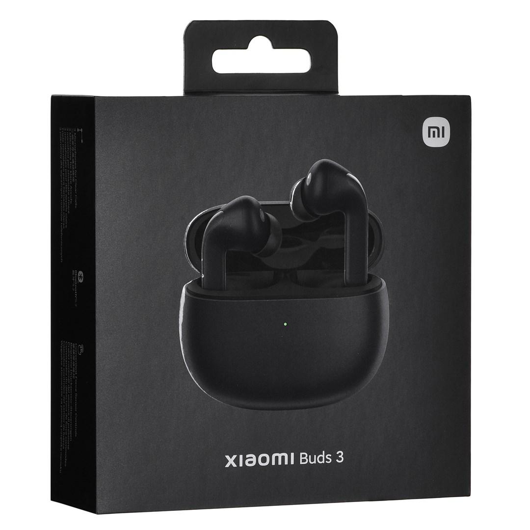 HiFi HD Belaidės Ausinės Xiaomi Buds 3 su HRTF garso suderinimu bei aktyviu triukšmo slopinimu, Juodos