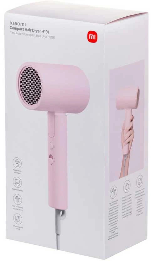Plaukų džiovintuvas Xiaomi Compact Hair Dryer H101 | rožinis