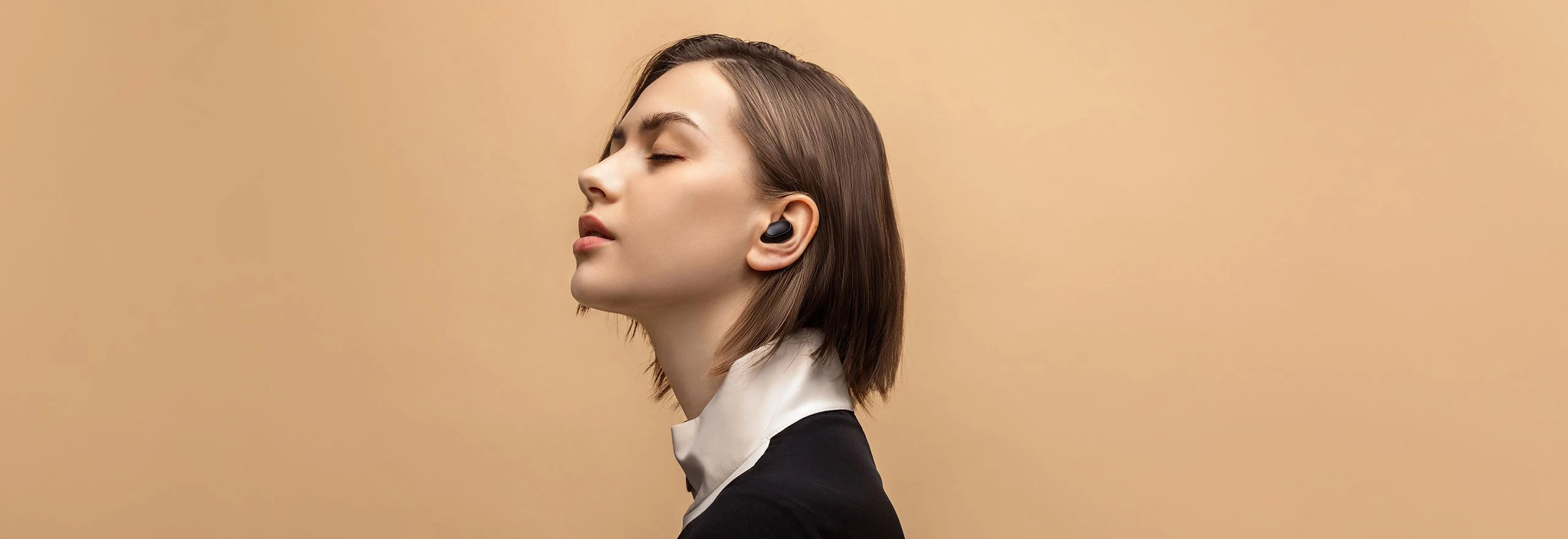 Xiaomi Redmi Earbuds Basic 2 TWS ausinės bluetooth 5.0, Juodos