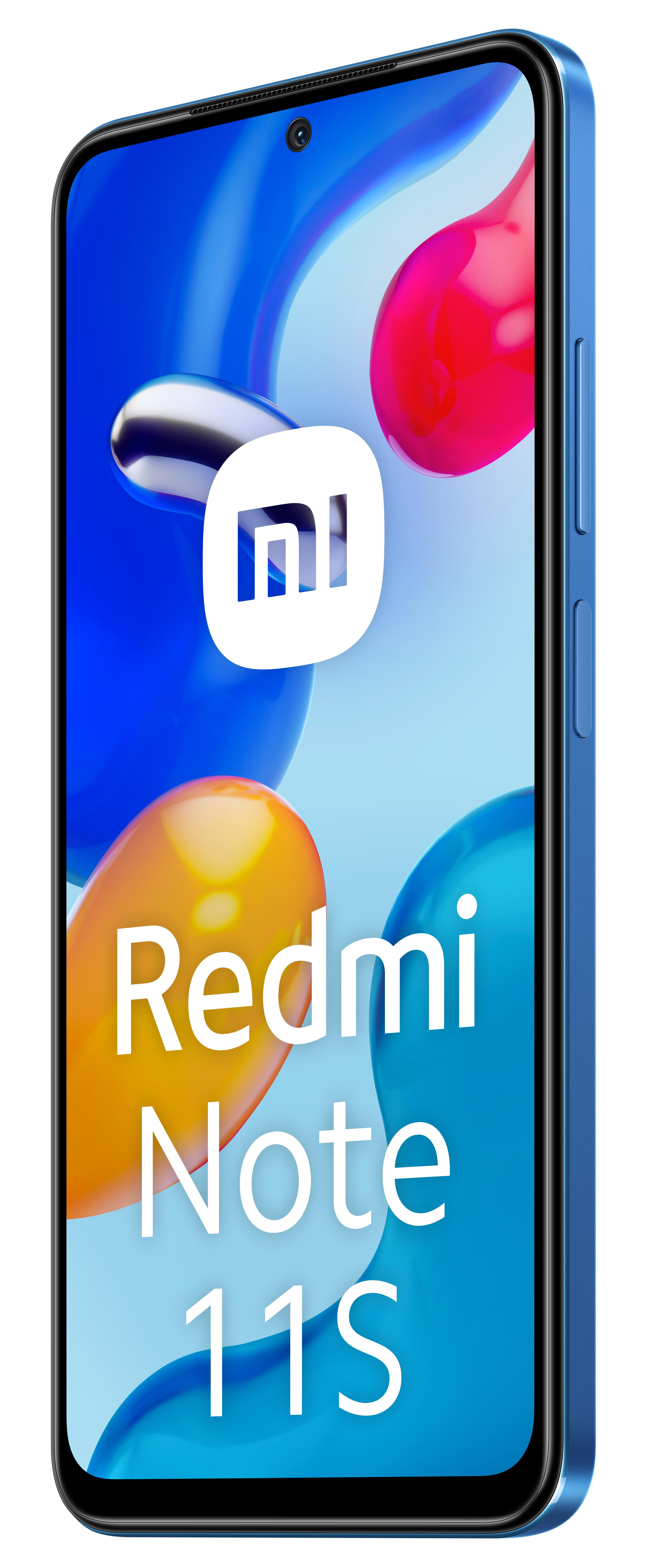 Išmanusis telefonas Xiaomi Redmi Note 11S, 6+128GB, saulėlydžio mėlynos spalvos