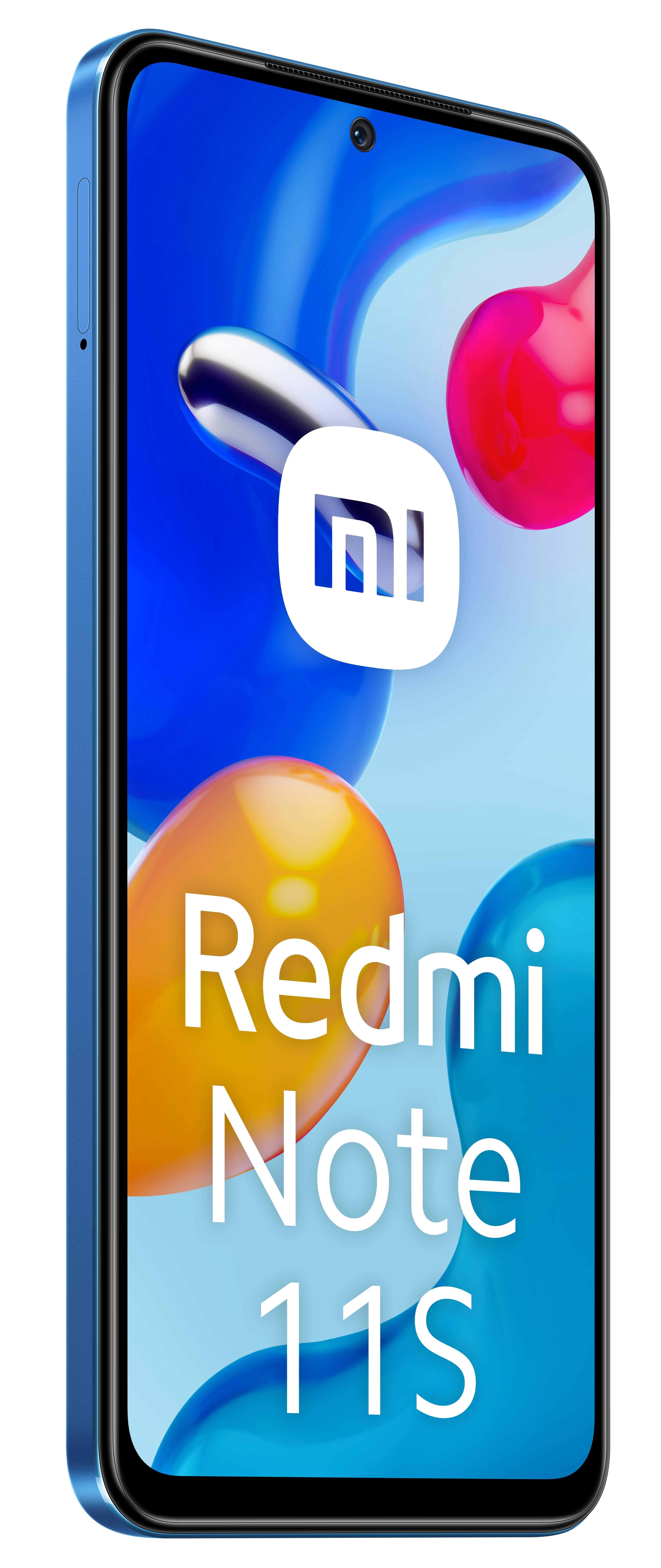 Išmanusis telefonas Xiaomi Redmi Note 11S, 6+128GB, saulėlydžio mėlynos spalvos