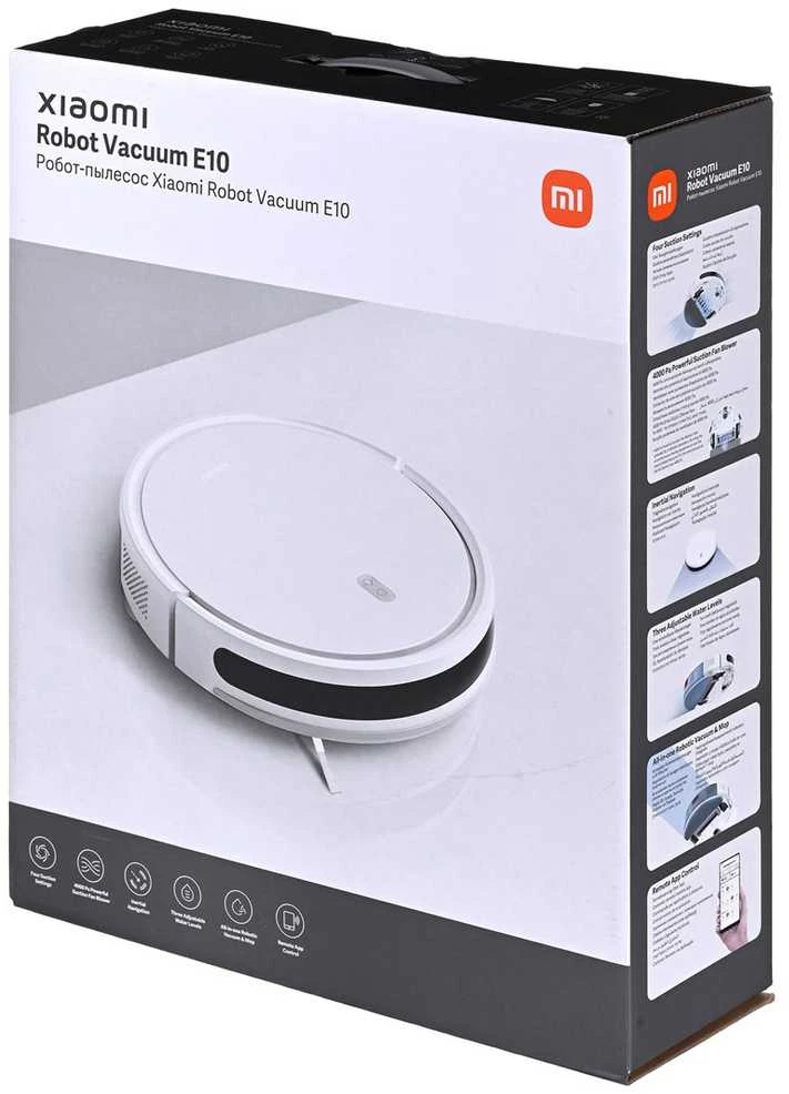 Dulkių siurblys - robotas Xiaomi E10, Baltas