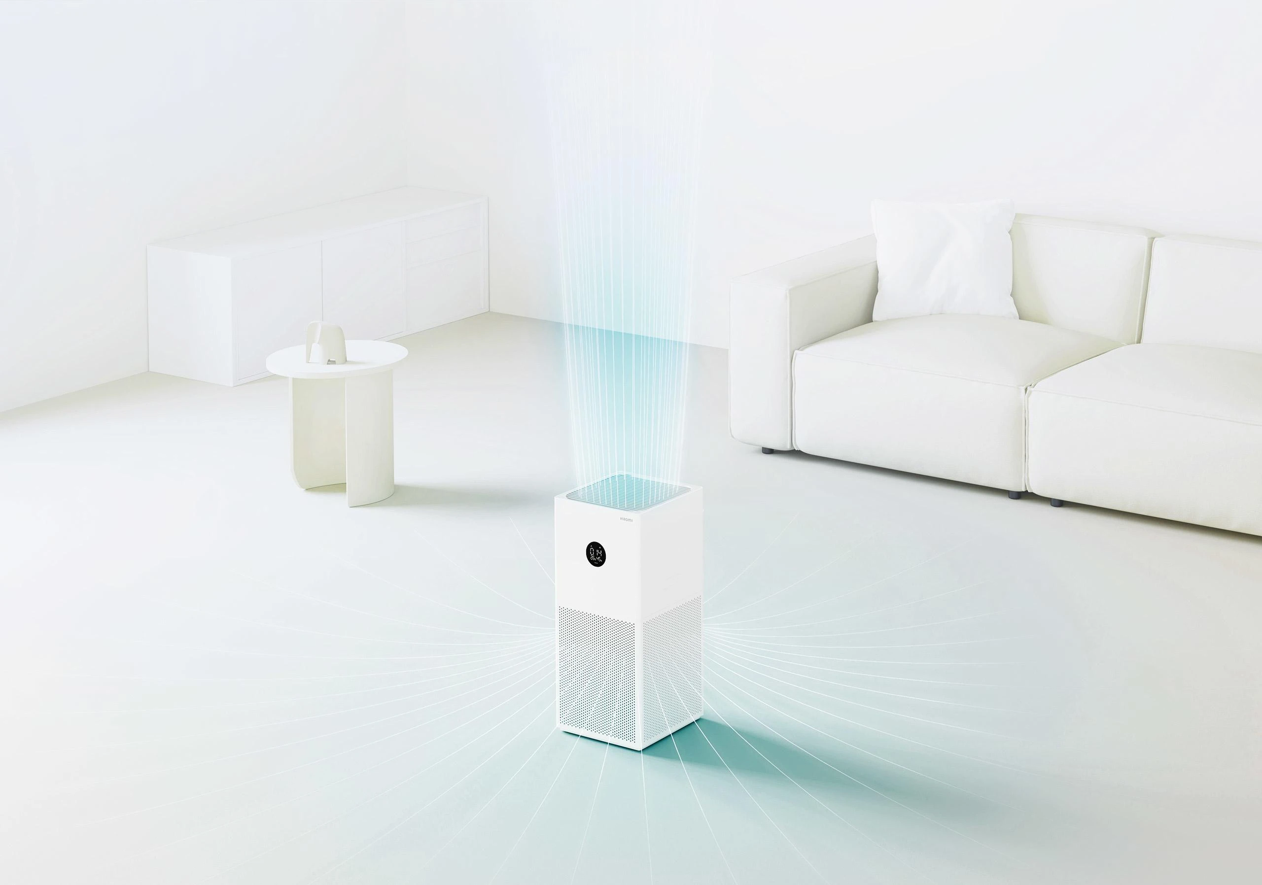 Oro valytuvas Xiaomi Smart Air Purifier 4 Lite EU 33 W, Tinka patalpoms iki 25-43 m², Baltas
