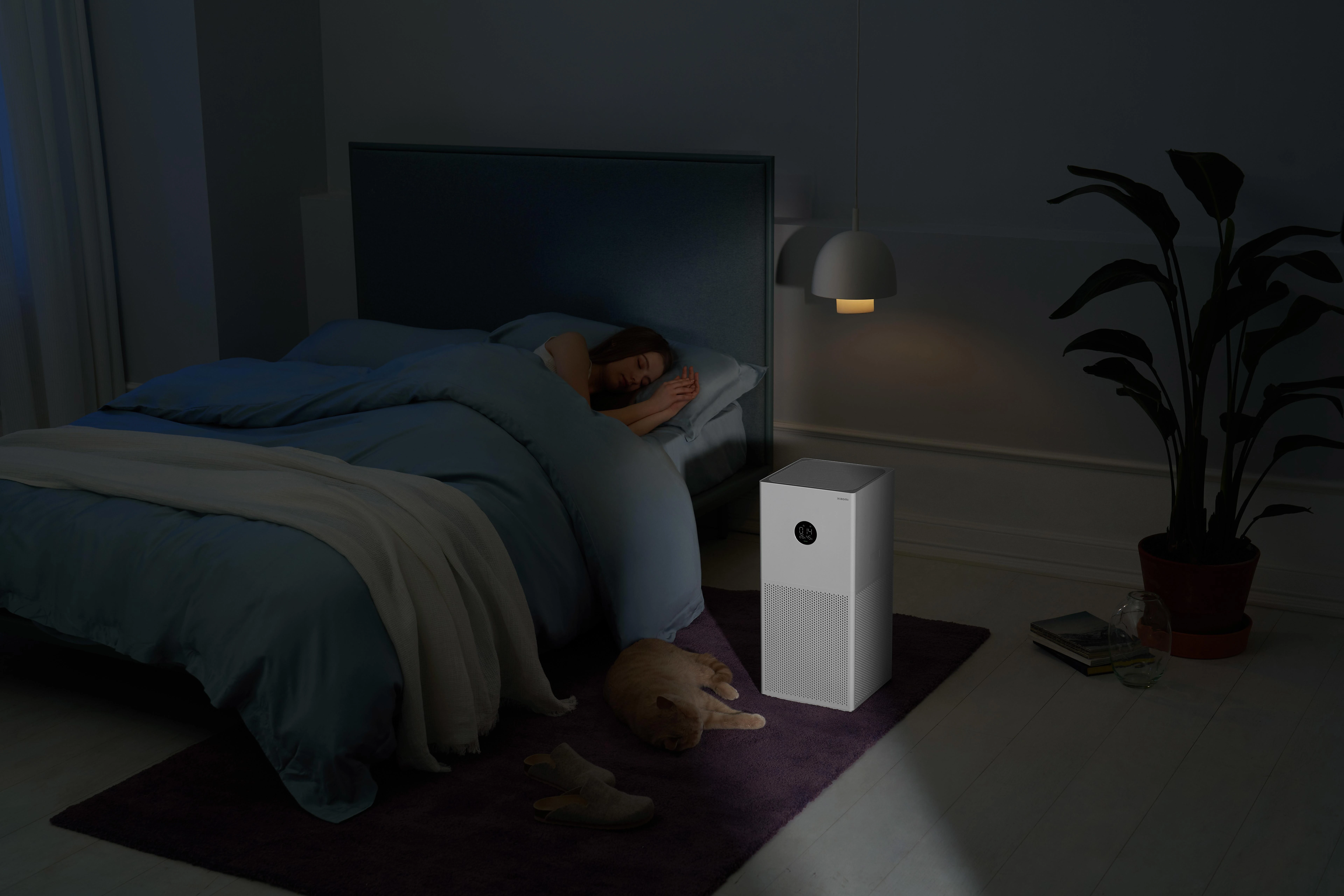 Oro valytuvas Xiaomi Smart Air Purifier 4 Lite EU 33 W, Tinka patalpoms iki 25-43 m², Baltas