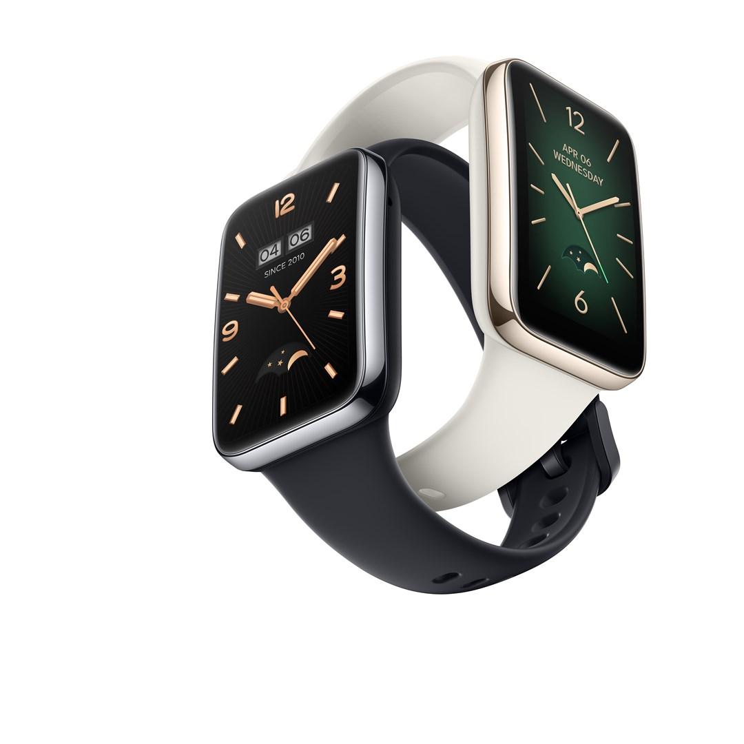Išmanioji apyrankė Xiaomi Smart Band 7 Pro, Grafito juodos spalvos korpusas ir juodos spalvos apyrankė