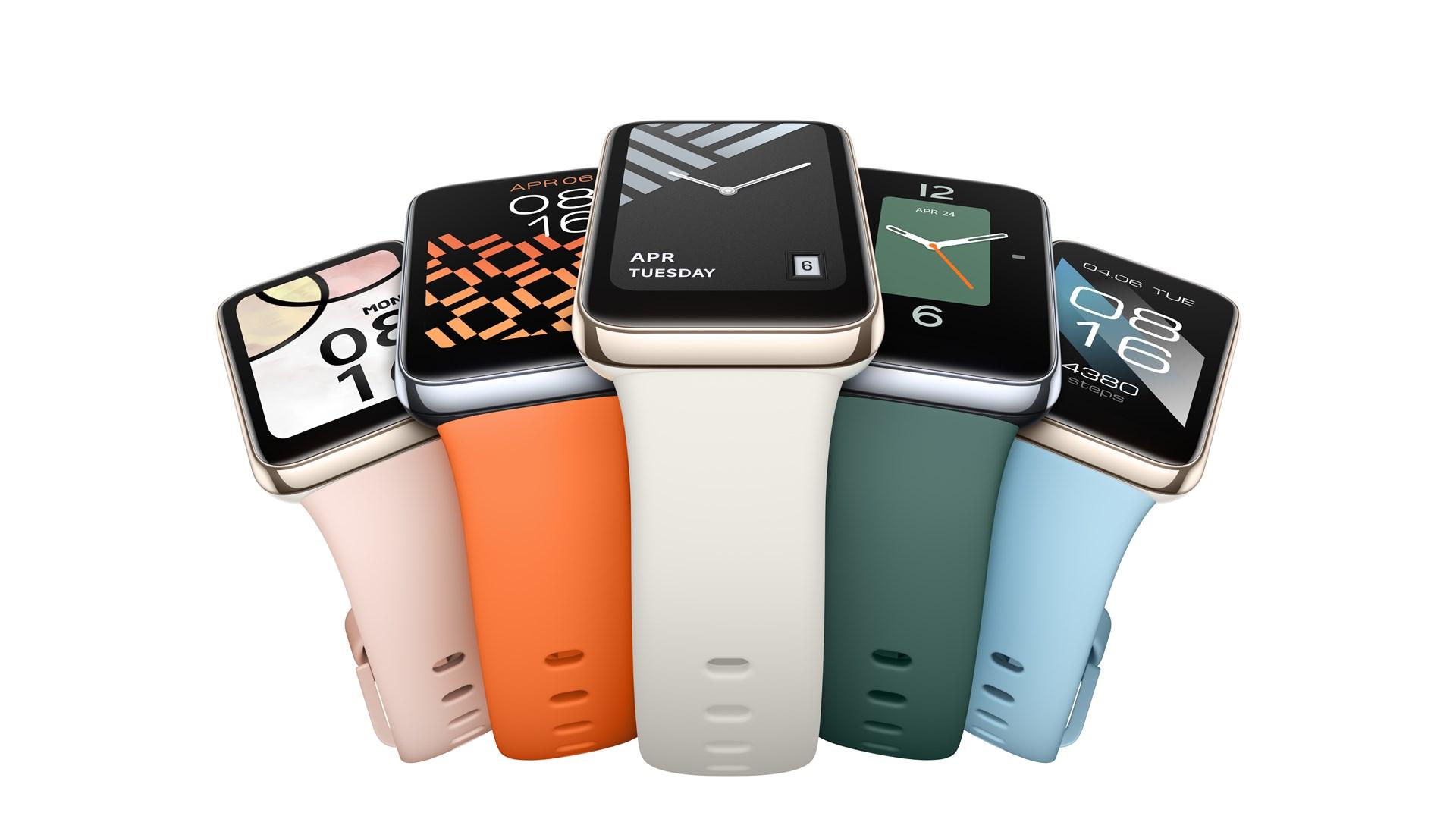 Išmanioji apyrankė Xiaomi Smart Band 7 Pro, Šviesiai auksinės spalvos korpusas ir dramblio kaulo spalvos apyrankė