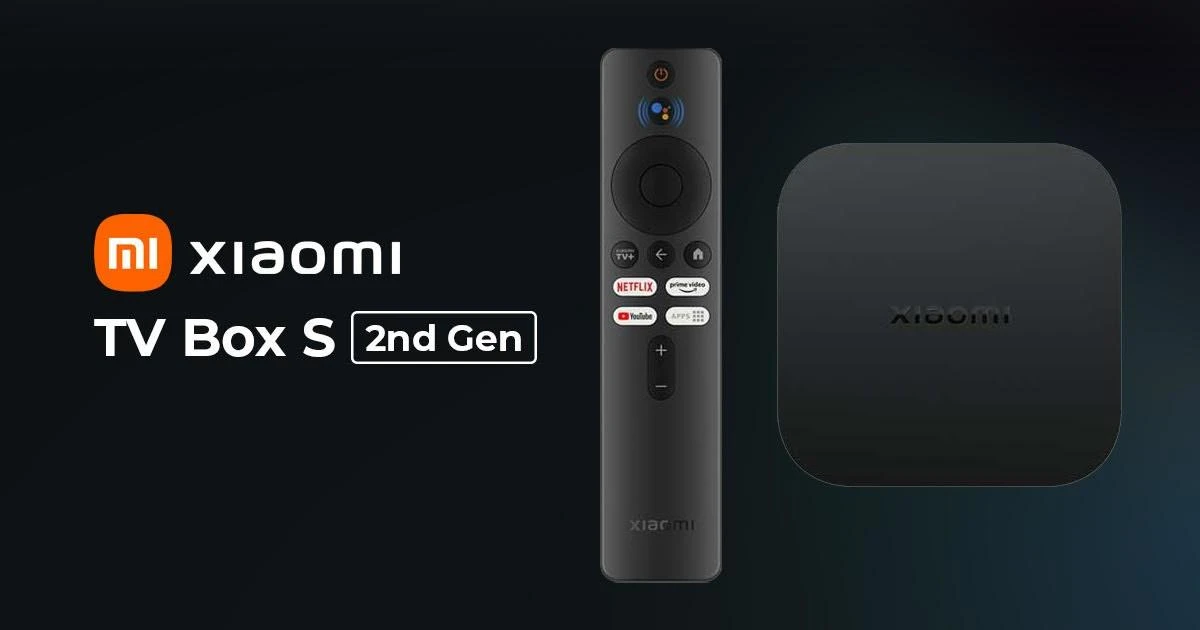 Xiaomi TV Box S (2 kartos) Vaizdo grotuvas