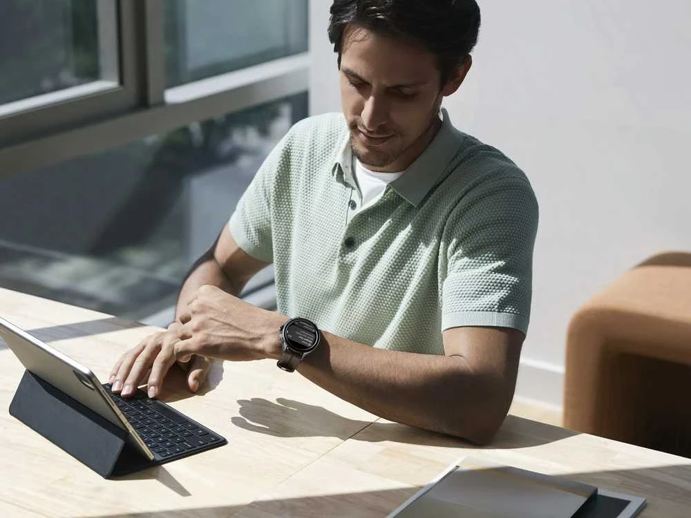Išmanusis laikrodis Xiaomi Watch 2 Pro BT, Juodos spalvos nerūdijančio plieno korpusas su juodos spalvos silikoniniu dirželiu