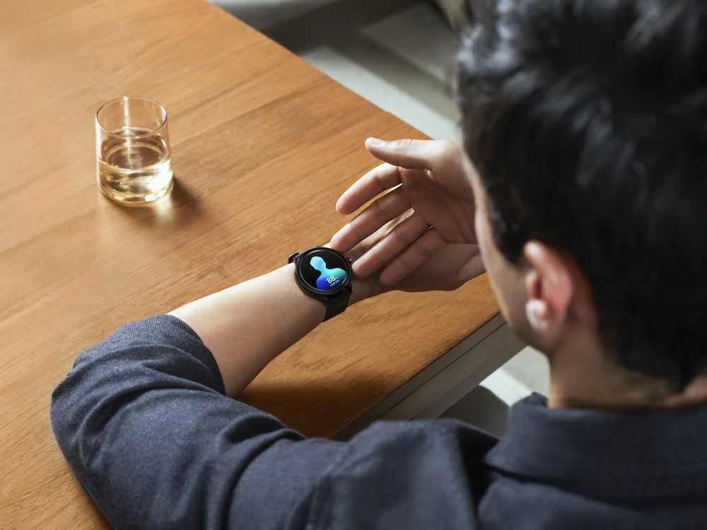 Išmanusis laikrodis Xiaomi Watch 2 Pro BT, Juodos spalvos nerūdijančio plieno korpusas su juodos spalvos silikoniniu dirželiu