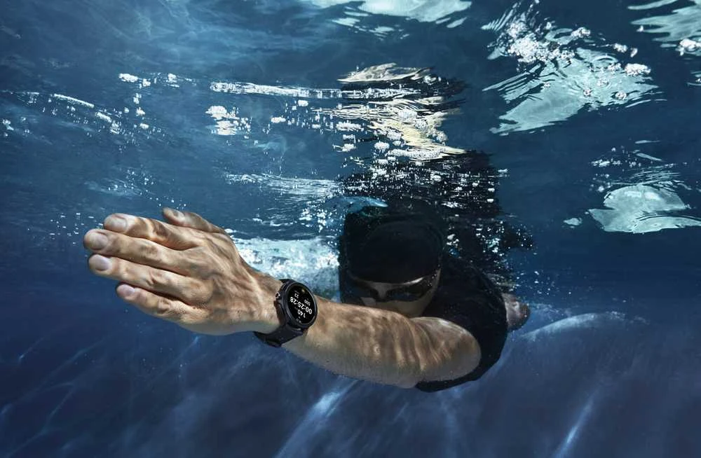 Išmanusis laikrodis Xiaomi Watch 2 Pro BT, Juodos spalvos nerūdijančio plieno korpusas su juodos spalvos silikoniniu dirželiu