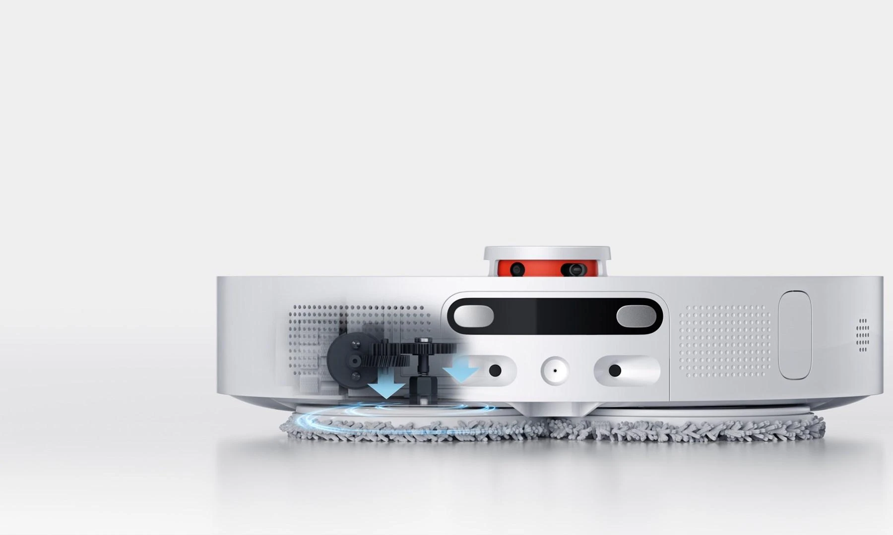 Dulkių siurblys - robotas Xiaomi X10 + su automatine dulkių išsiurbimo stotele, Baltas