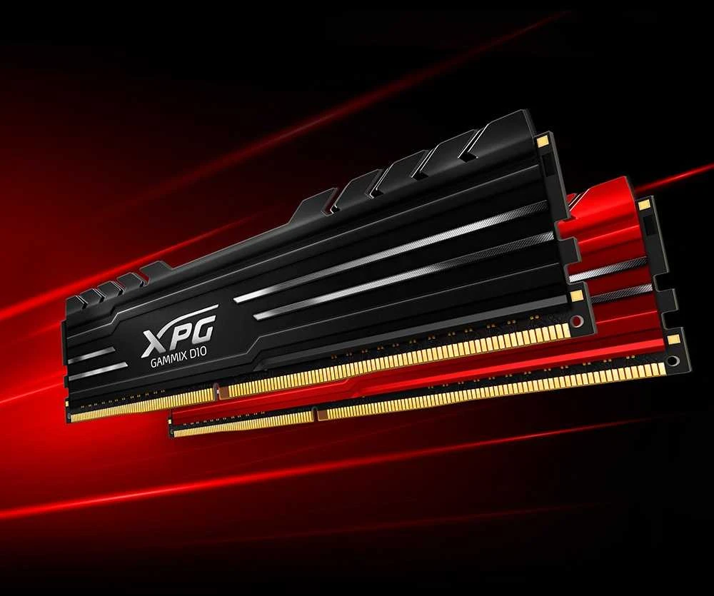 Vidinė atmintis (RAM) ADATA XPG Gammix D10 32GB [2x16GB 3200MHz DDR4 CL16 DIMM]
