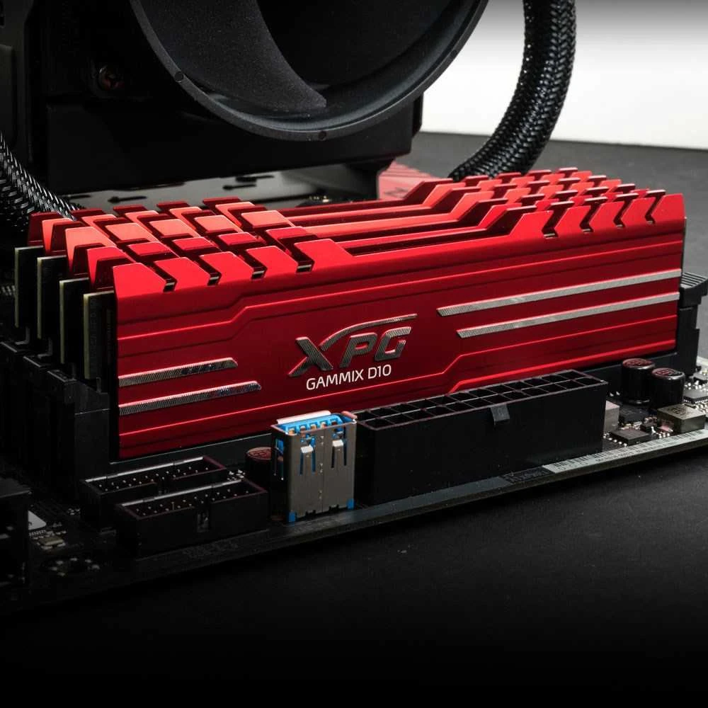 Vidinė atmintis (RAM) ADATA XPG Gammix D10 32GB [2x16GB 3200MHz DDR4 CL16 DIMM]