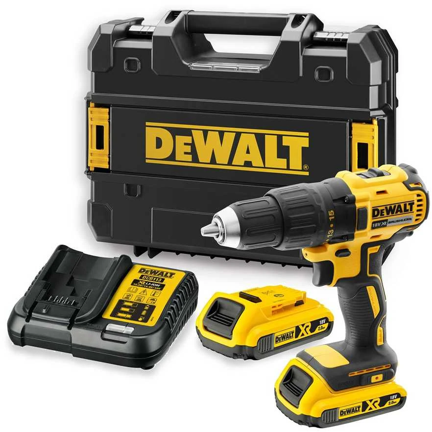 Suktuvas-gręžtuvas DeWalt DCD777D2T; 18 V; 2x2,0 Ah akum.