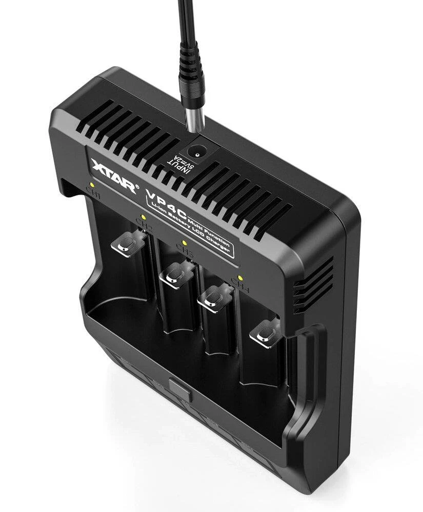 Oem Akumuliatorių kroviklis Li-Ion 18650 XTAR VP4