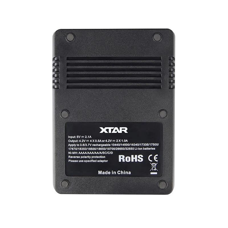 XTAR VC4 Buitinė baterija USB