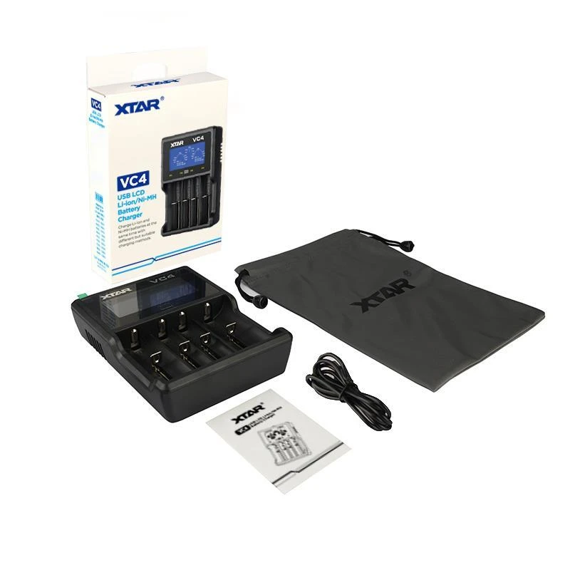 XTAR VC4 Buitinė baterija USB