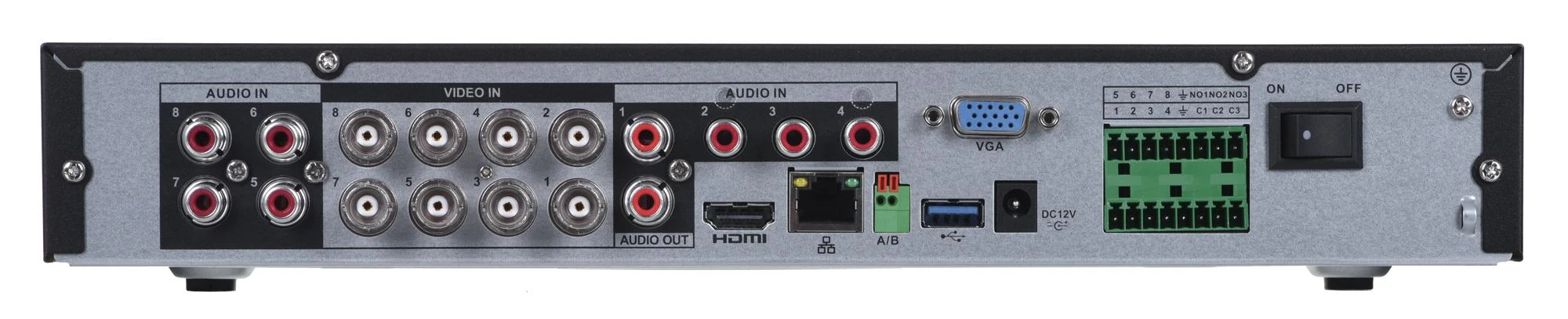 AHD, HD-CVI, HD-TVI, CVBS, TCP/IP REGISTRATORIUS XVR5108HE-4KL-I3 8 KANALŲ DAHUA