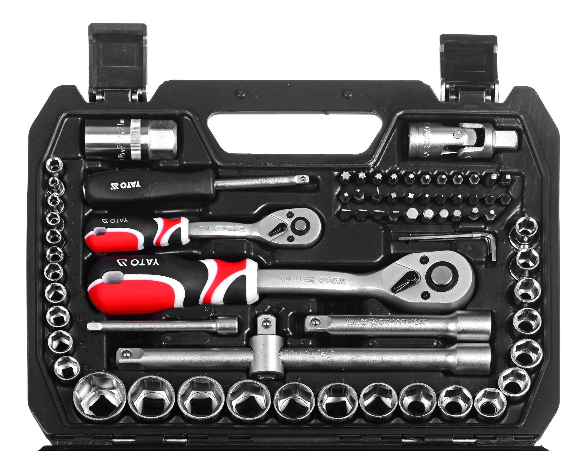 Oem Įrankių rinkinys Yato YT-38782 - 72 vnt