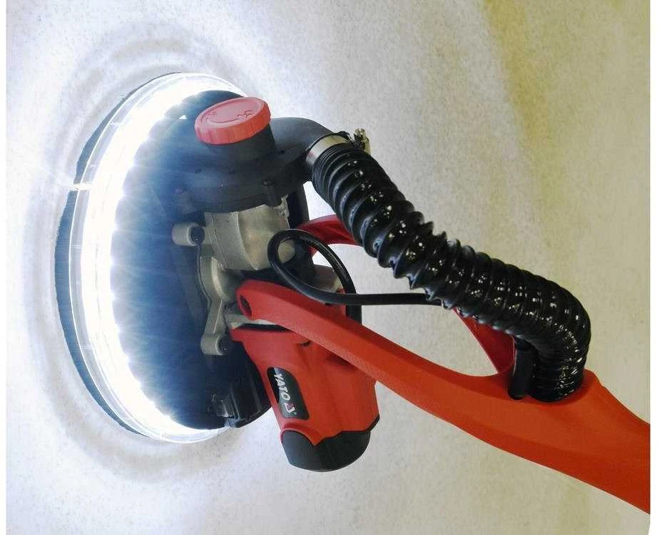 Yato sienų ir lubų šlifuoklis su dulkių nusiurbimu YT-82355, 820W, 215 mm. LED