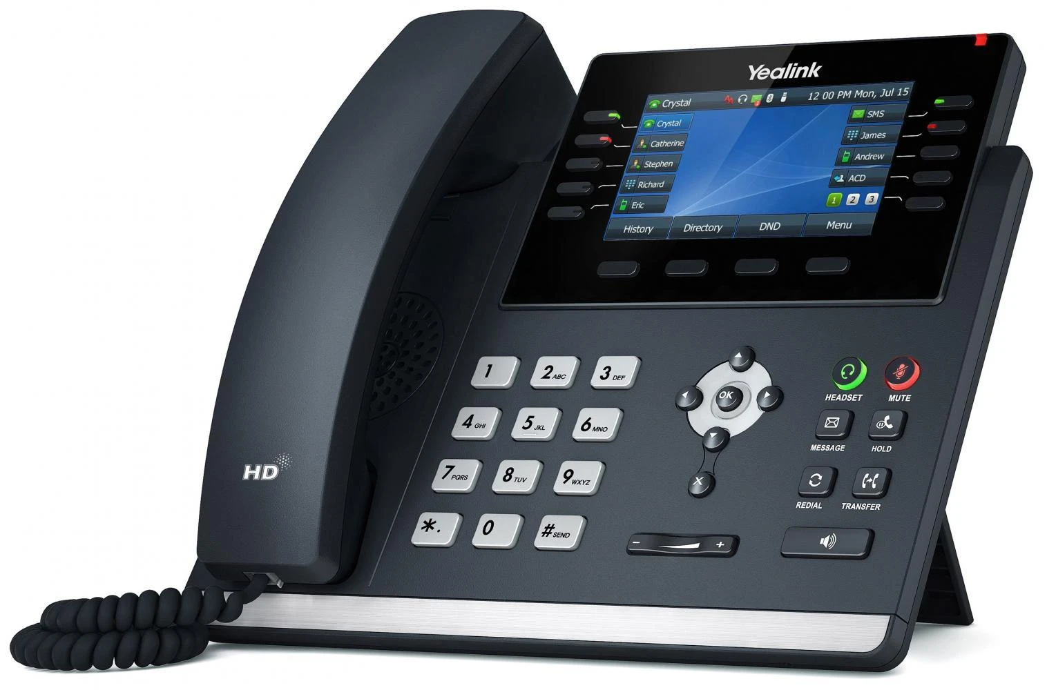 YEALINK SIP-T46U – VOIP TELEFONAS BE MAITINIMO