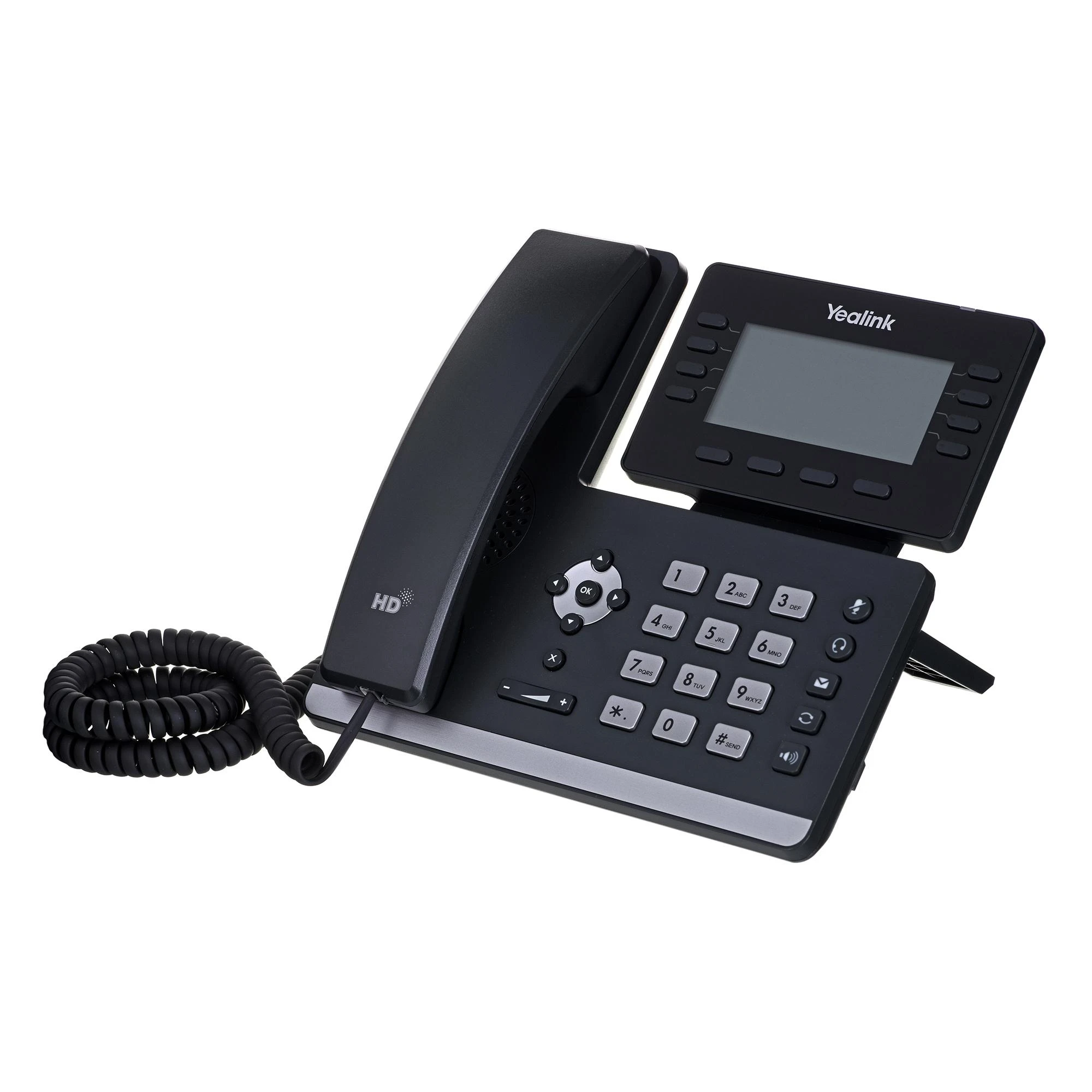 Yealink SIP-T53W IP telefonas Pilka 8 linijos LCD „Wi-Fi“