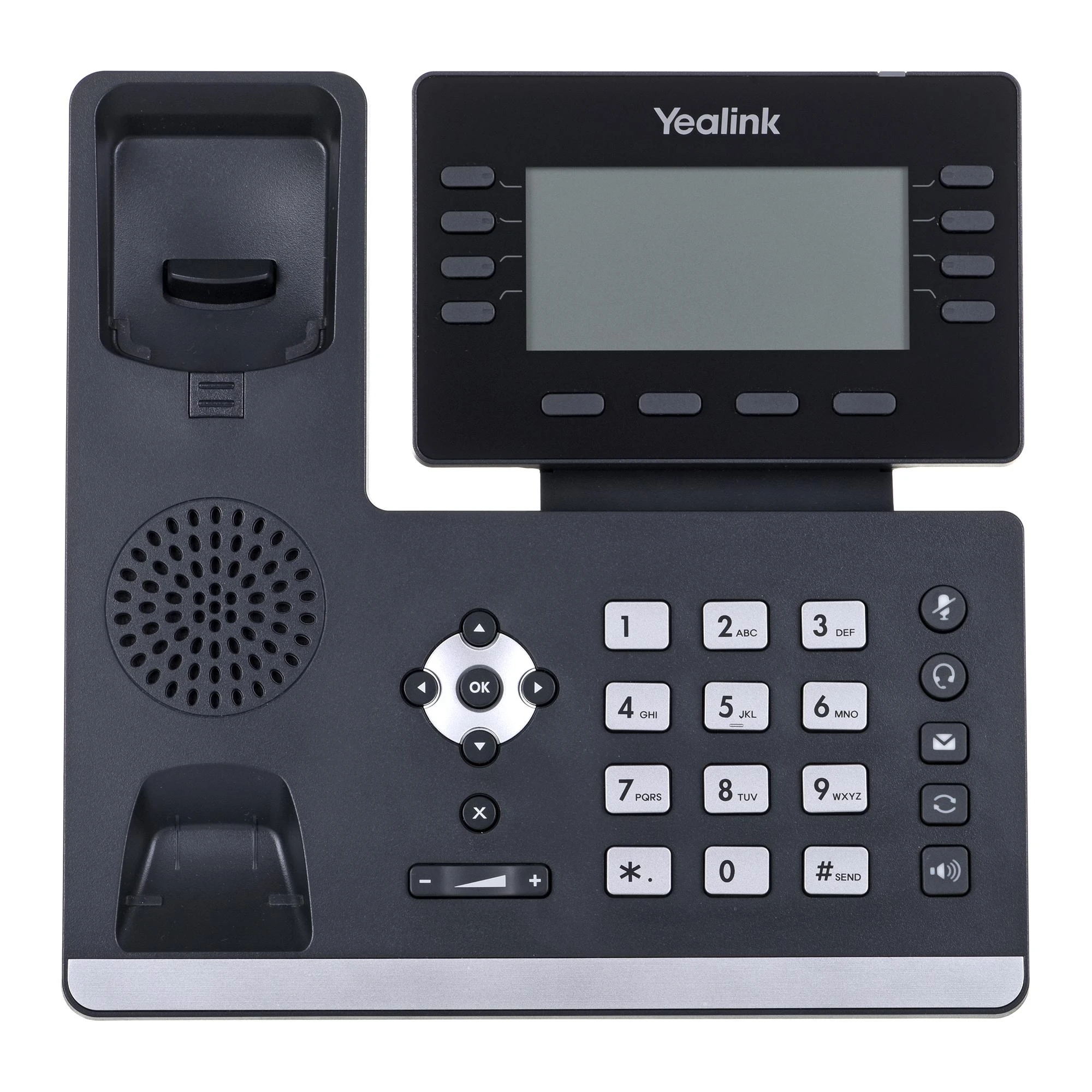 Yealink SIP-T53W IP telefonas Pilka 8 linijos LCD „Wi-Fi“