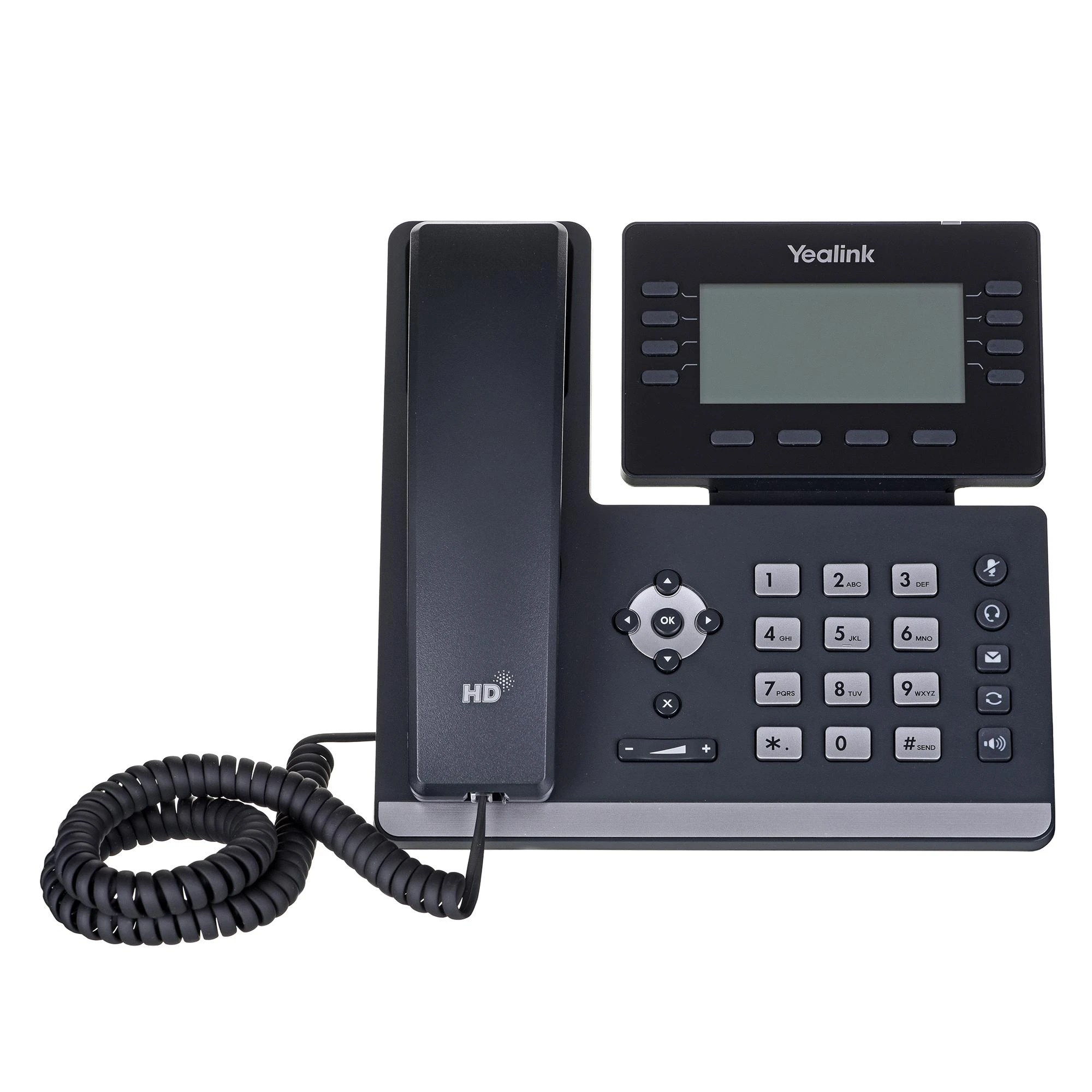 Yealink SIP-T53W IP telefonas Pilka 8 linijos LCD „Wi-Fi“