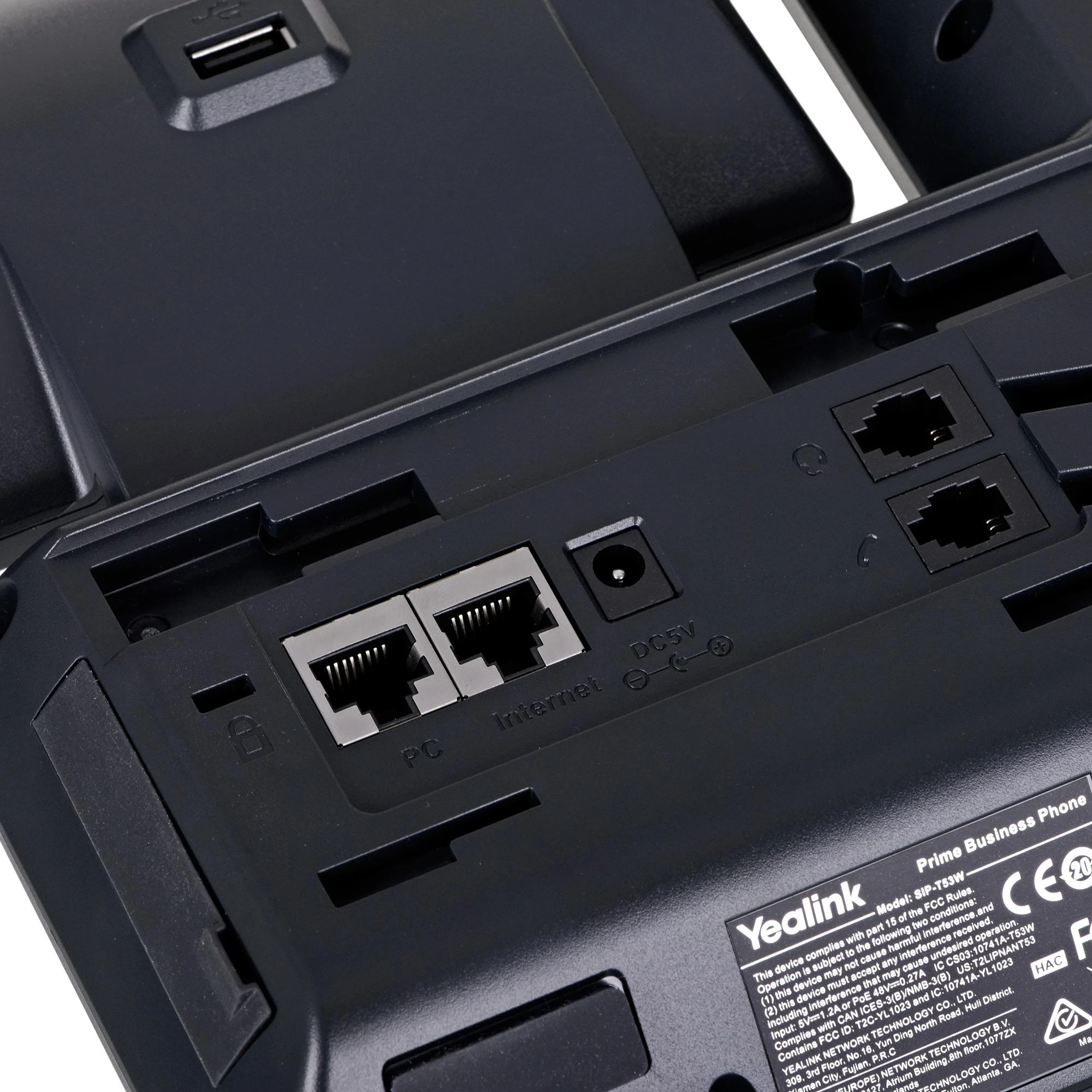 Yealink SIP-T53W IP telefonas Pilka 8 linijos LCD „Wi-Fi“