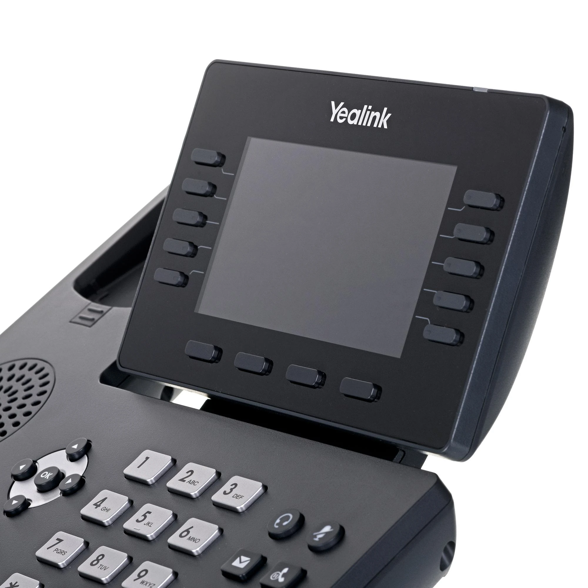 Yealink | Puikus verslo telefonas, užtikrinantis optimalų darbo našumą | SIP-T54W | Integruotas ekranas | Juodas | Garsiakalbis