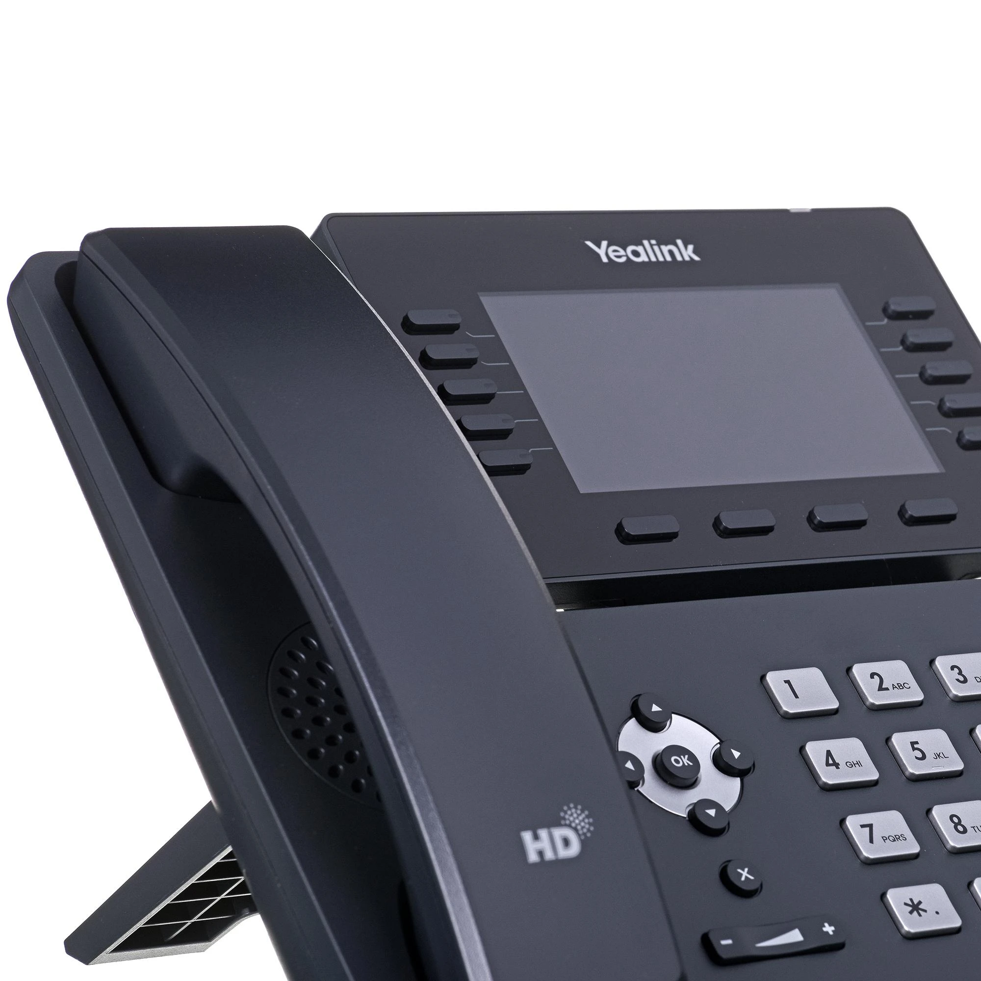Yealink | Puikus verslo telefonas, užtikrinantis optimalų darbo našumą | SIP-T54W | Integruotas ekranas | Juodas | Garsiakalbis