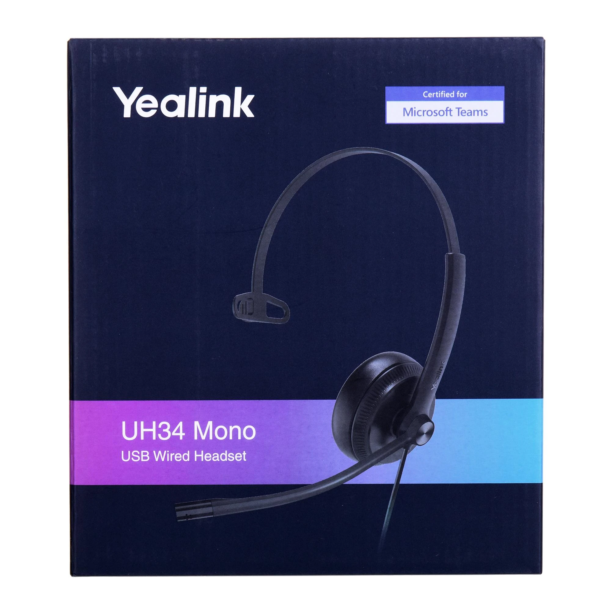 Yealink UH34 Mono Microsoft Teams USB-Ausinės